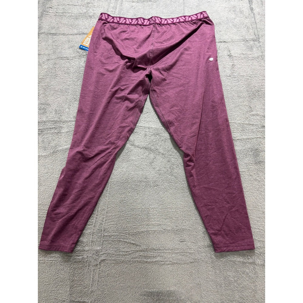 Eddie Bauer XL Purple First Ascent Resolution Baselayer Leggings Womens NWT