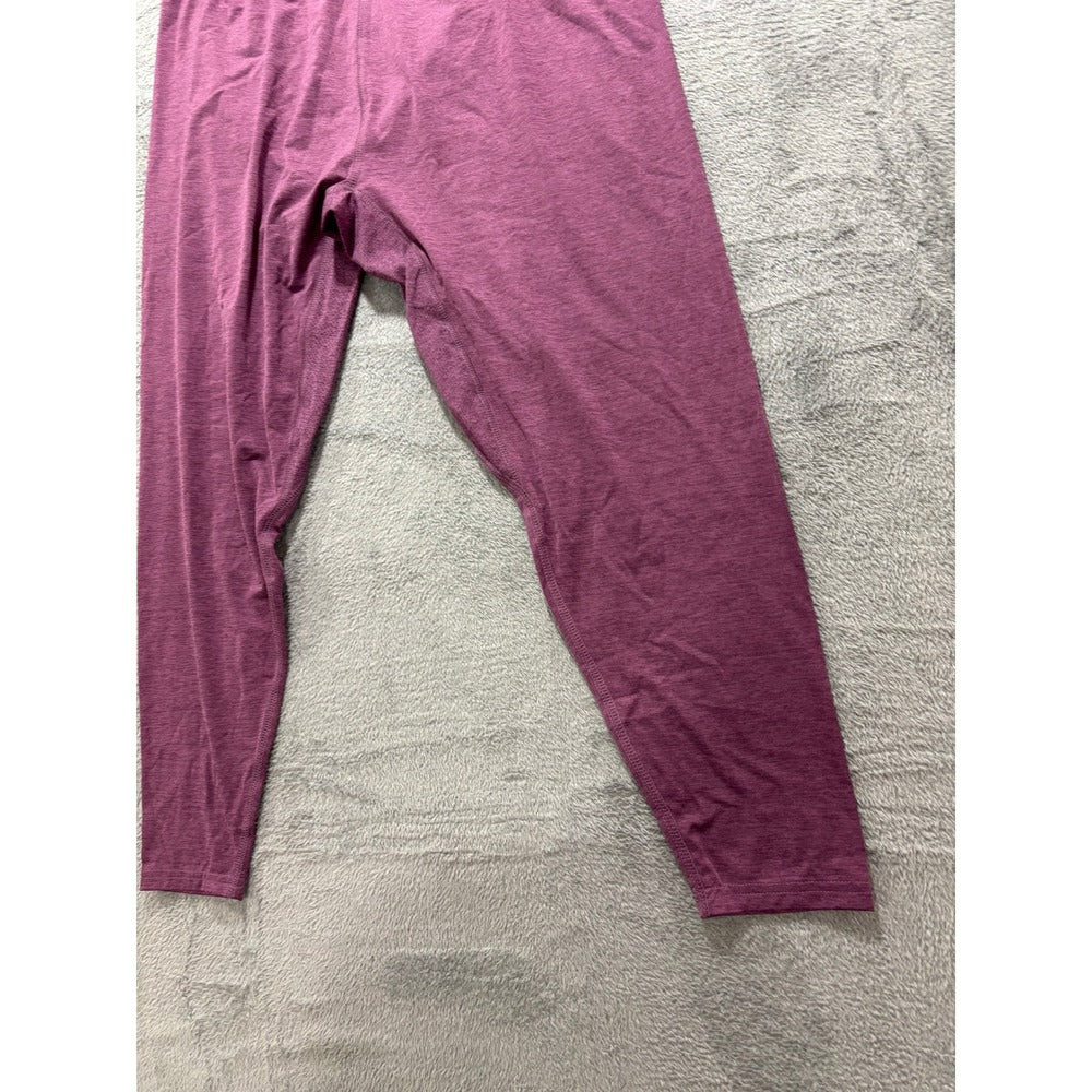 Eddie Bauer XL Purple First Ascent Resolution Baselayer Leggings Womens NWT