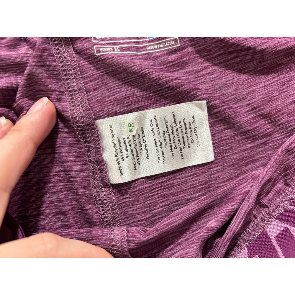 Eddie Bauer XL Purple First Ascent Resolution Baselayer Leggings Womens NWT