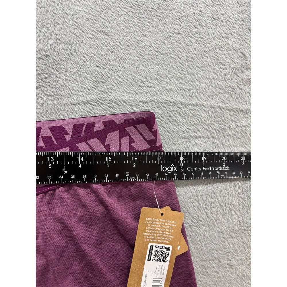 Eddie Bauer XL Purple First Ascent Resolution Baselayer Leggings Womens NWT