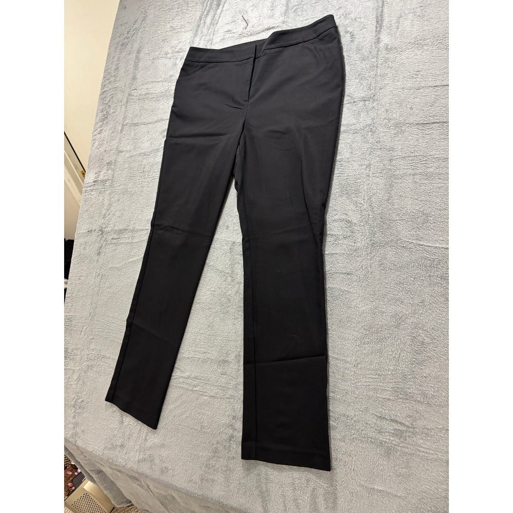 Chicos 3 Tall US 16T Womens Black So Slimming Juliet Straight Leg Pants Career