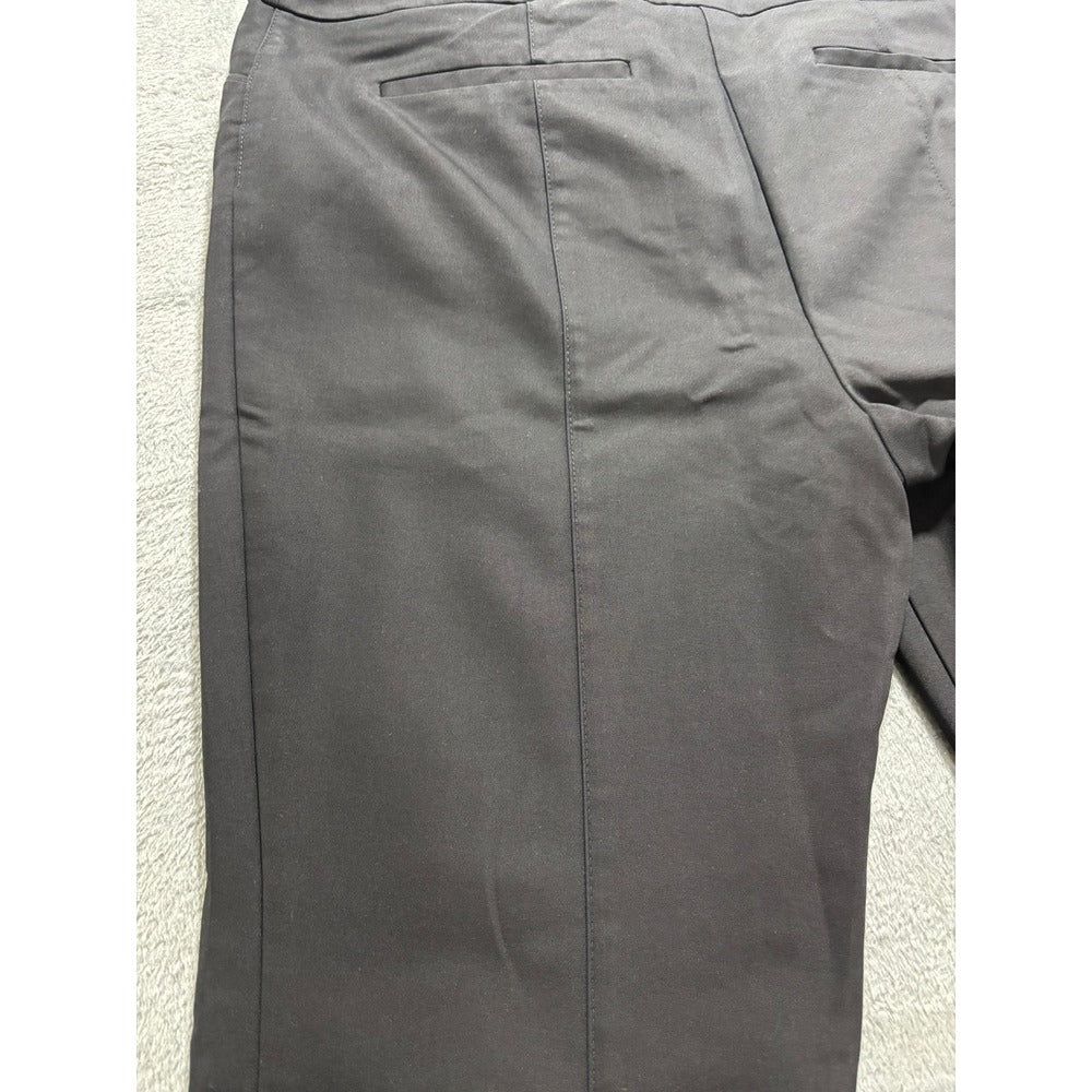 Chicos 3 Tall US 16T Womens Black So Slimming Juliet Straight Leg Pants Career