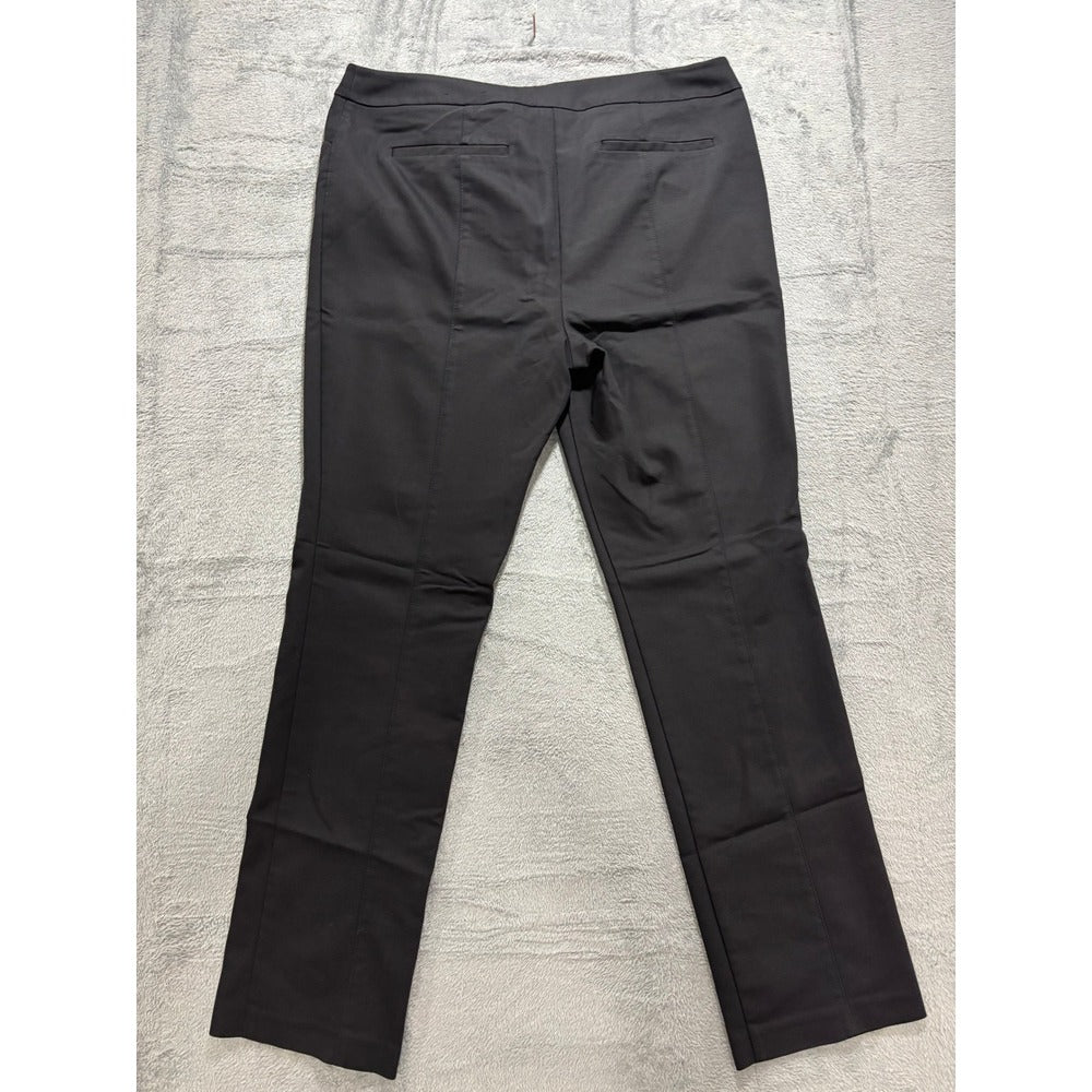 Chicos 3 Tall US 16T Womens Black So Slimming Juliet Straight Leg Pants Career