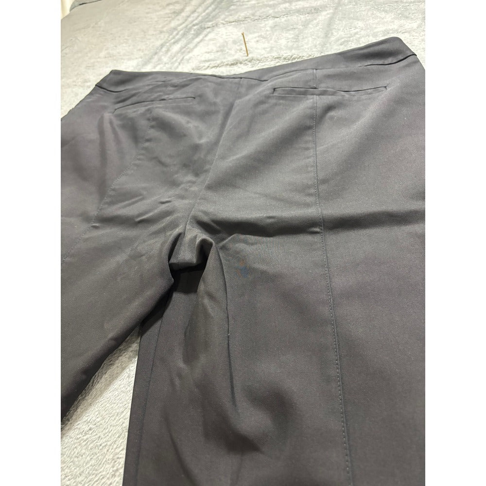 Chicos 3 Tall US 16T Womens Black So Slimming Juliet Straight Leg Pants Career