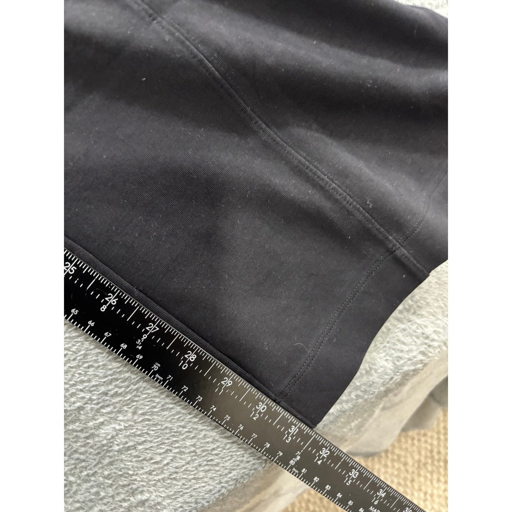 Old Navy Womens M Tall Black Dynamic Fleece Wide Leg Pants Casual Athleisure