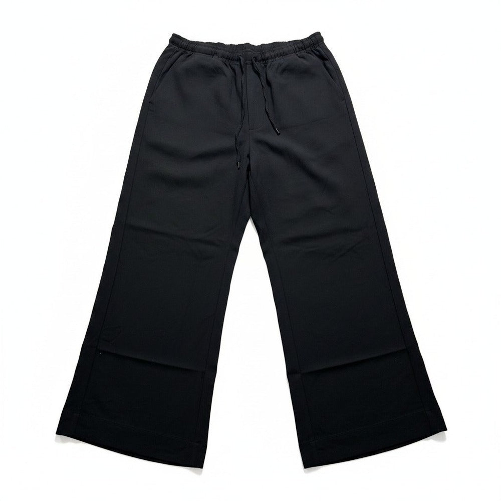 A New Day M Black Wide Leg Pants Womens Casual Cozy Rayon Trousers