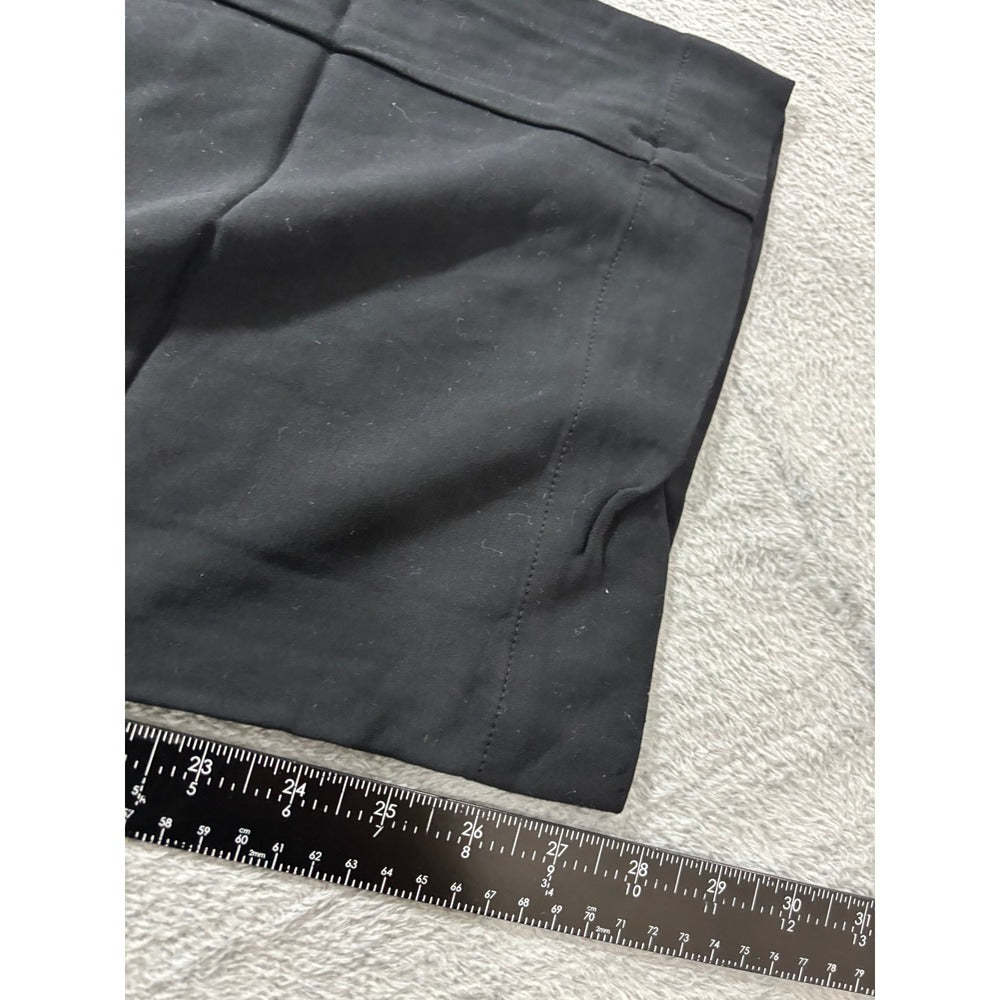 A New Day M Black Wide Leg Pants Womens Casual Cozy Rayon Trousers