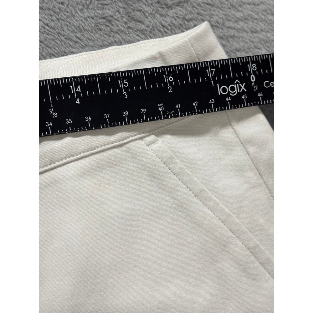 Spanx XL White Flare Pants Womens Casual Athleisure Slimming Trousers