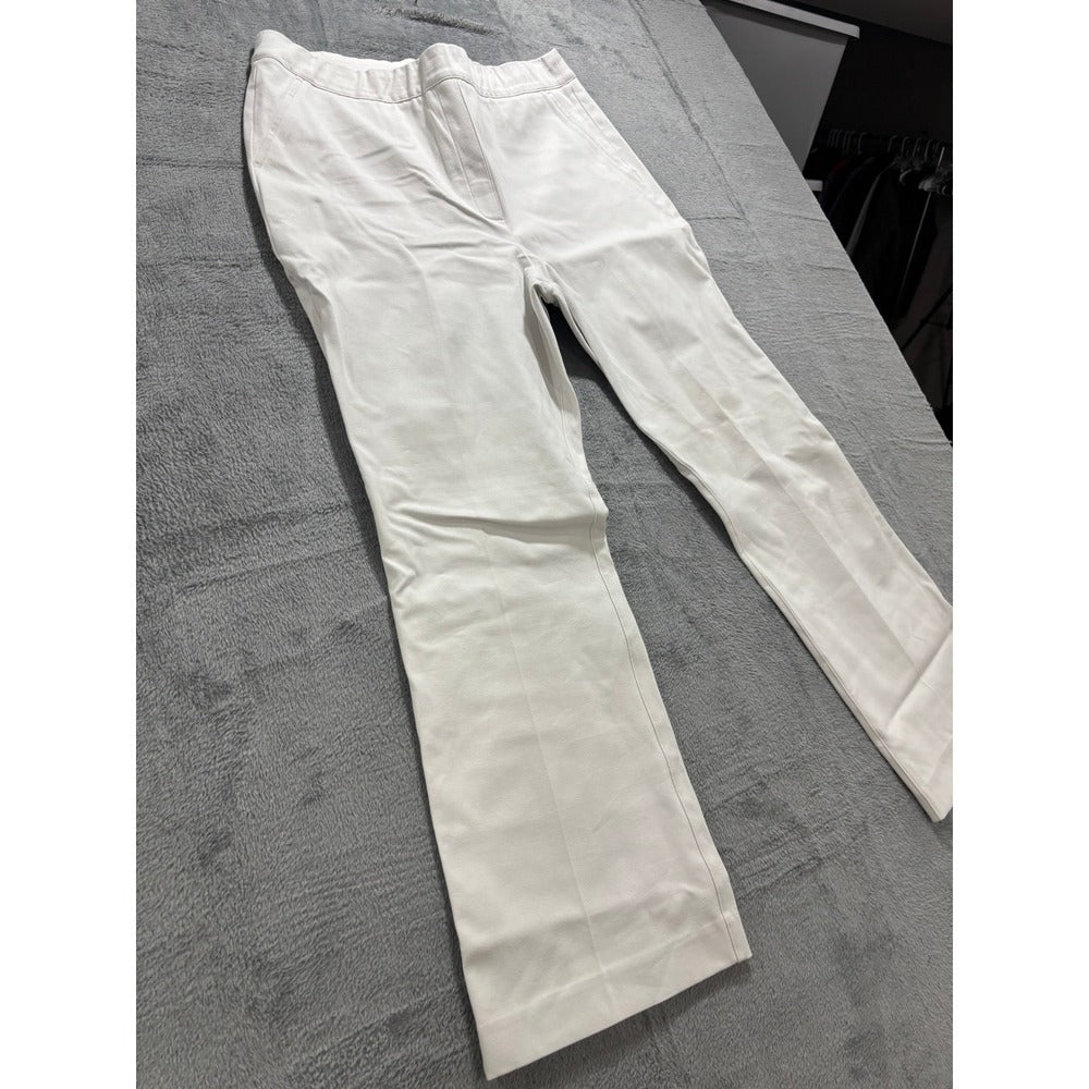 Spanx XL White Flare Pants Womens Casual Athleisure Slimming Trousers