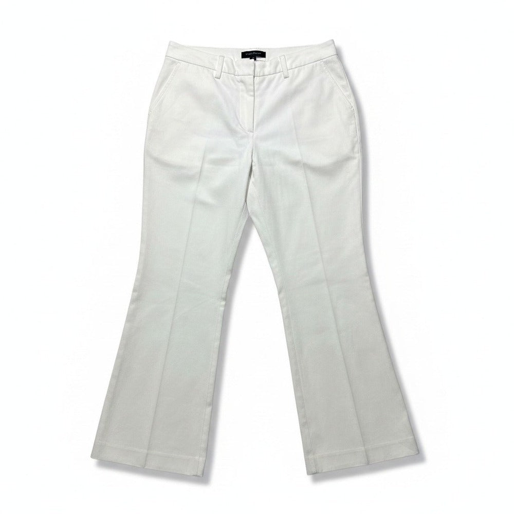 Spanx XL White Flare Pants Womens Casual Athleisure Slimming Trousers