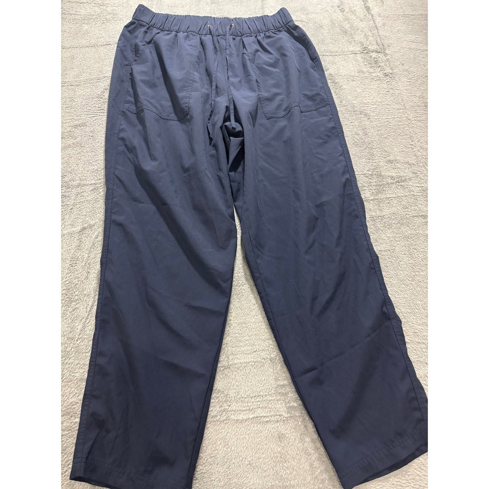 Old Navy Active L TALL Navy Blue StretchTech Joggers Womens Athleisure Casual