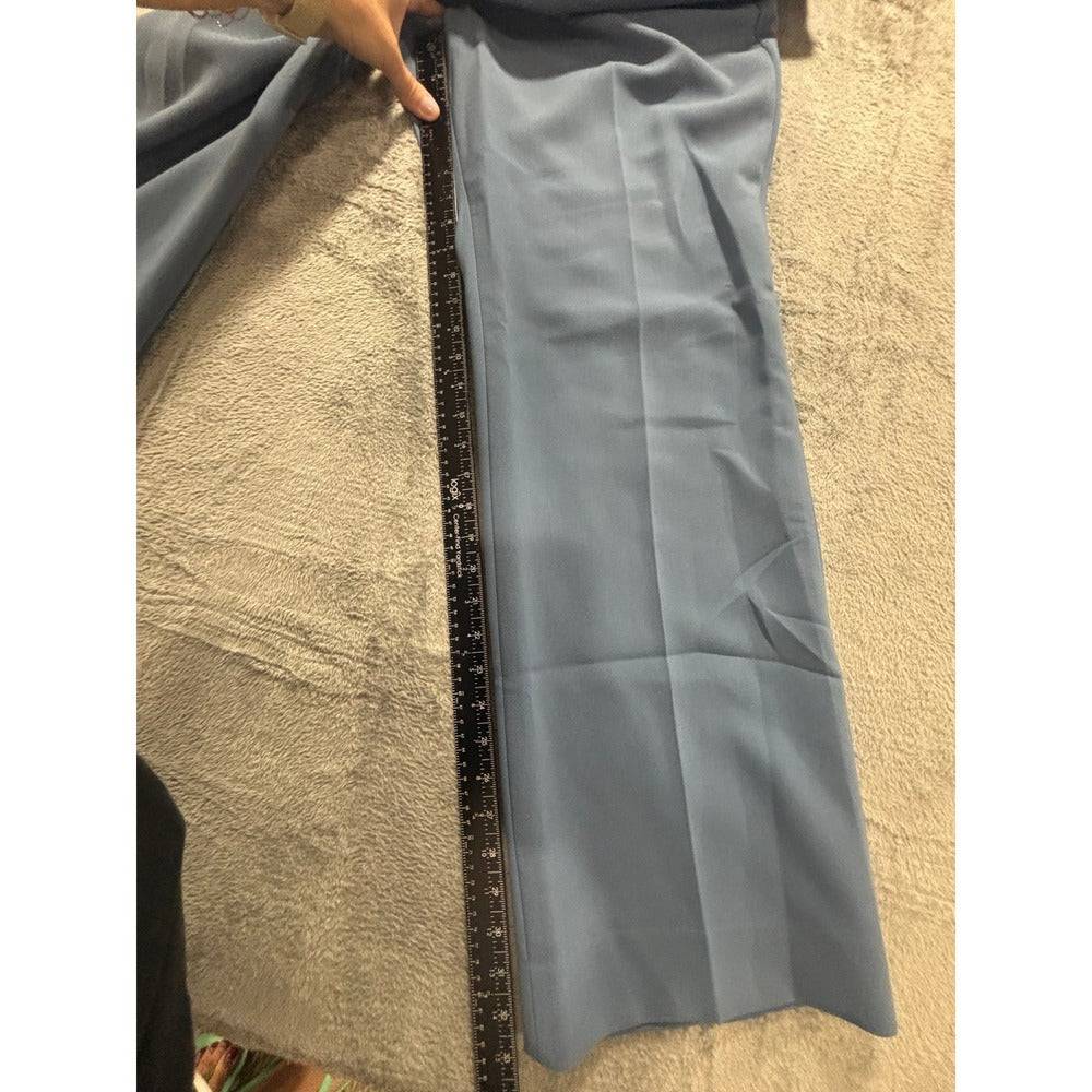 Banana Republic 16 Blue Logan Trouser Pants Womens Casual Preppy Vintage