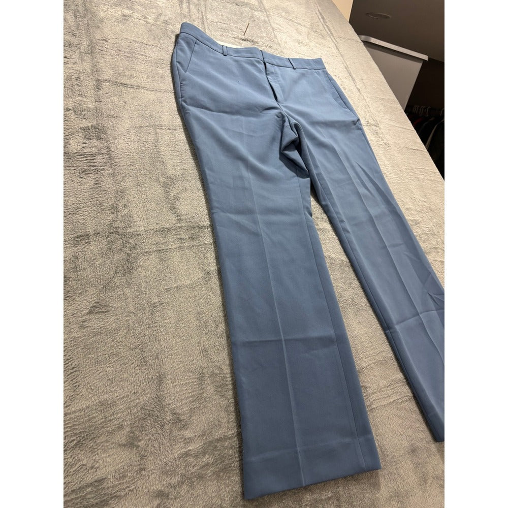 Banana Republic 16 Blue Logan Trouser Pants Womens Casual Preppy Vintage