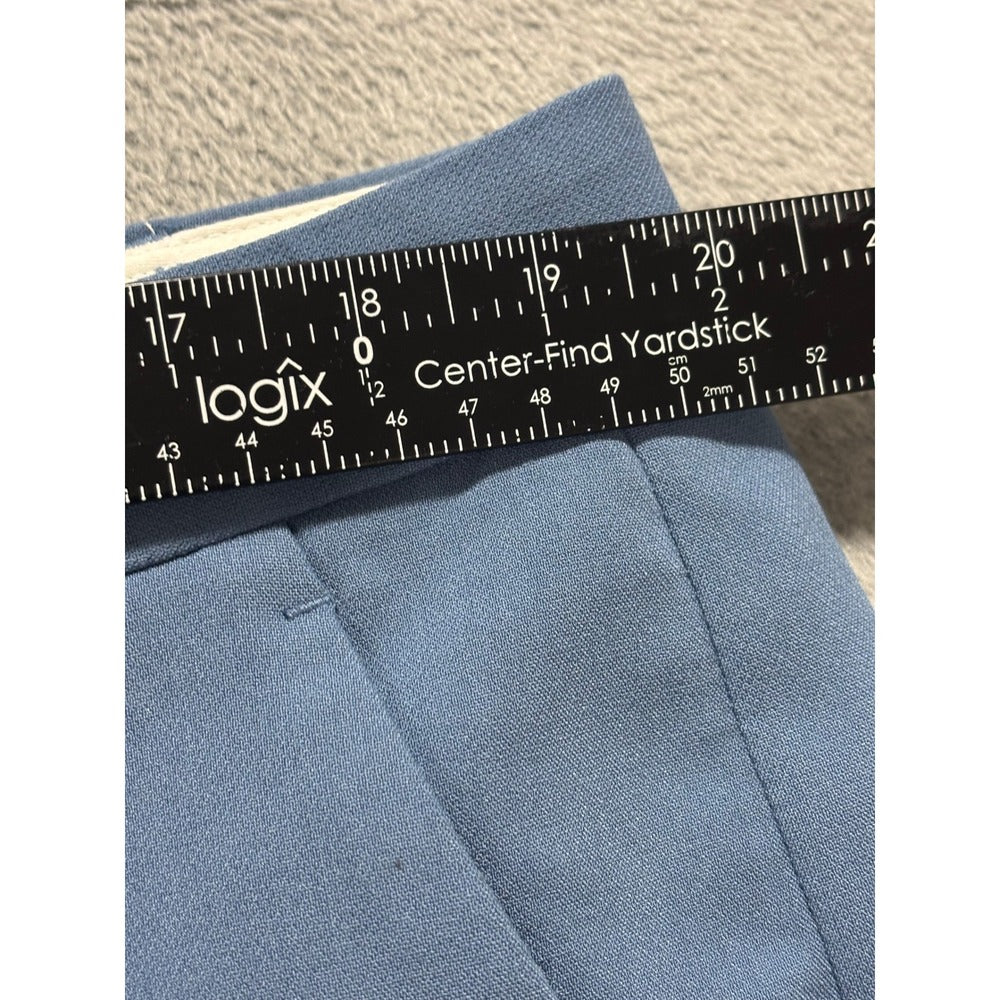 Banana Republic 16 Blue Logan Trouser Pants Womens Casual Preppy Vintage