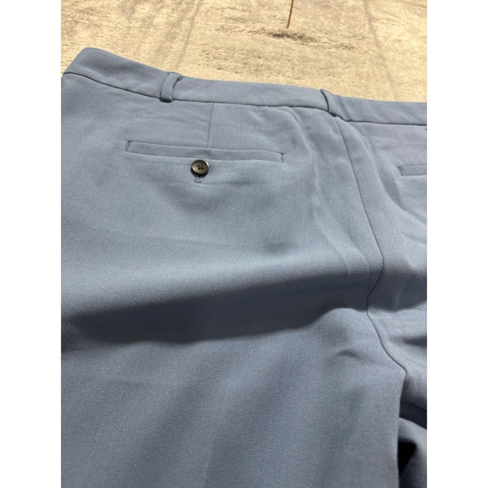 Banana Republic 16 Blue Logan Trouser Pants Womens Casual Preppy Vintage