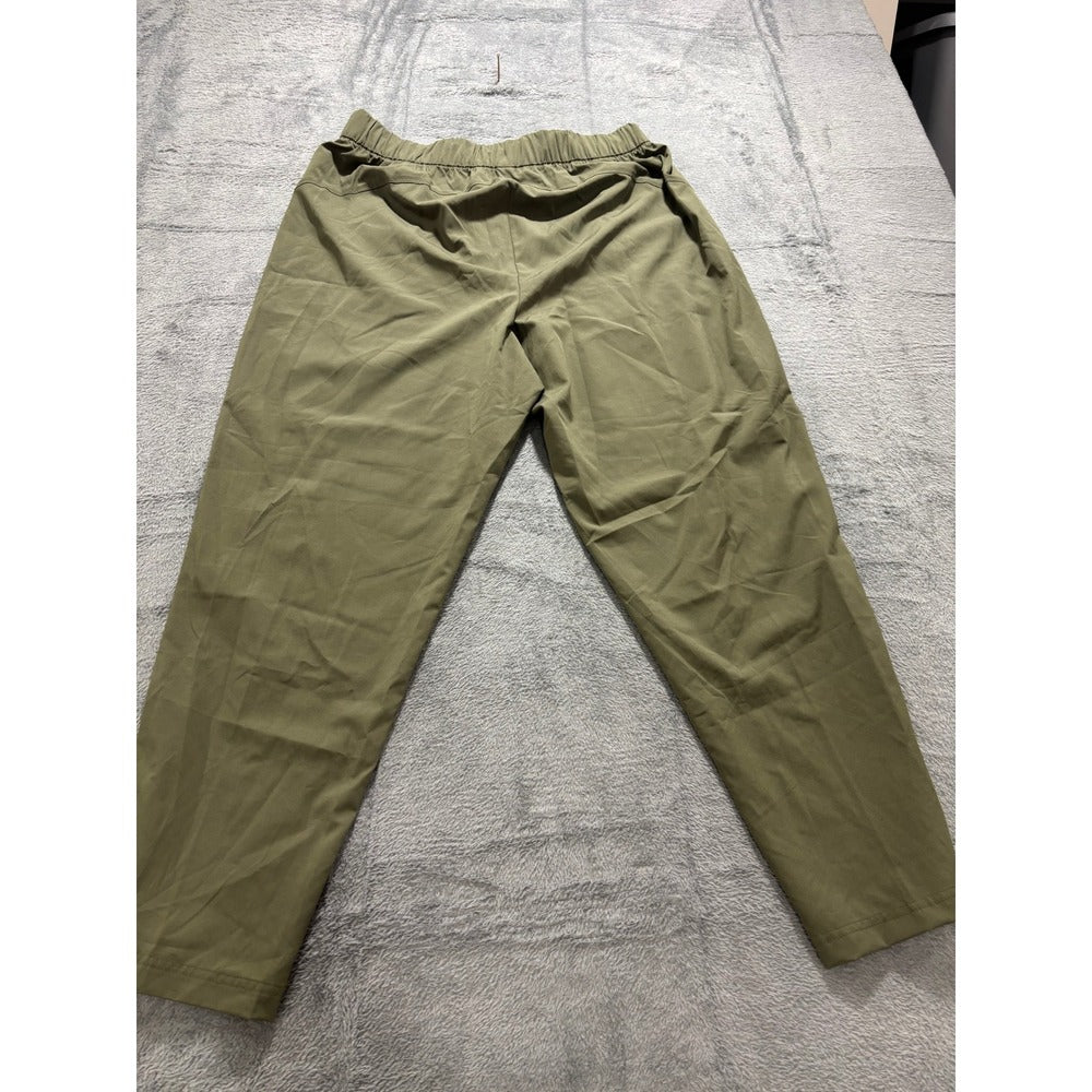 Old Navy Active L Tall Green StretchTech Womens Jogger Pants Athleisure Casual