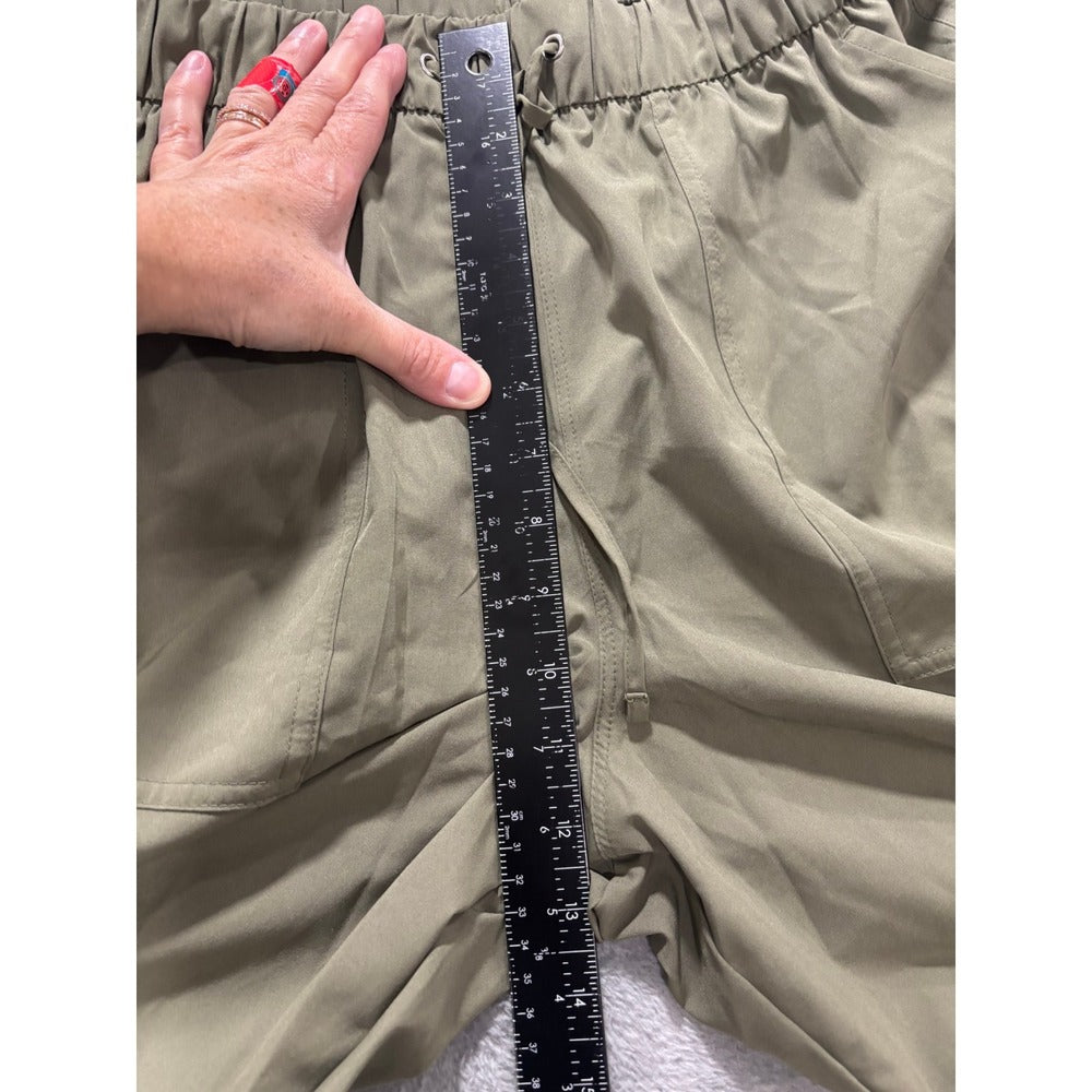 Old Navy Active L Tall Green StretchTech Womens Jogger Pants Athleisure Casual