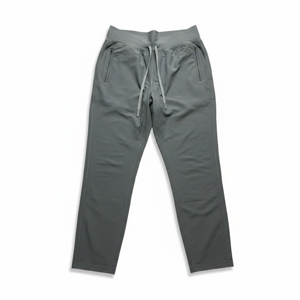 Old Navy Womens L Tall Gray Powersoft Go-Dry High-Rise Jogger Athleisure Casual