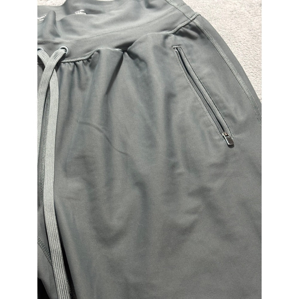 Old Navy Womens L Tall Gray Powersoft Go-Dry High-Rise Jogger Athleisure Casual