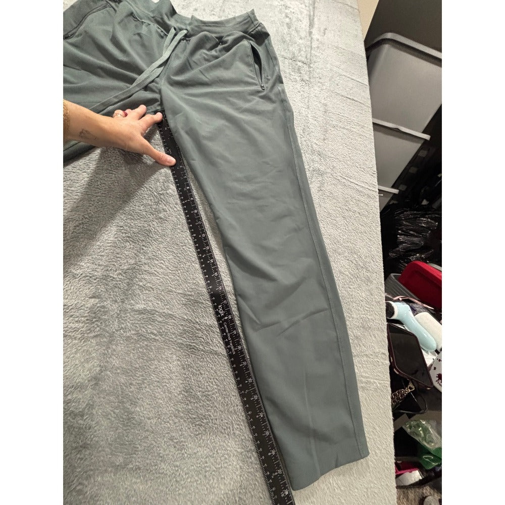Old Navy Womens L Tall Gray Powersoft Go-Dry High-Rise Jogger Athleisure Casual