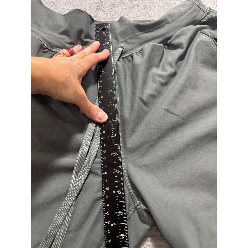 Old Navy Womens L Tall Gray Powersoft Go-Dry High-Rise Jogger Athleisure Casual