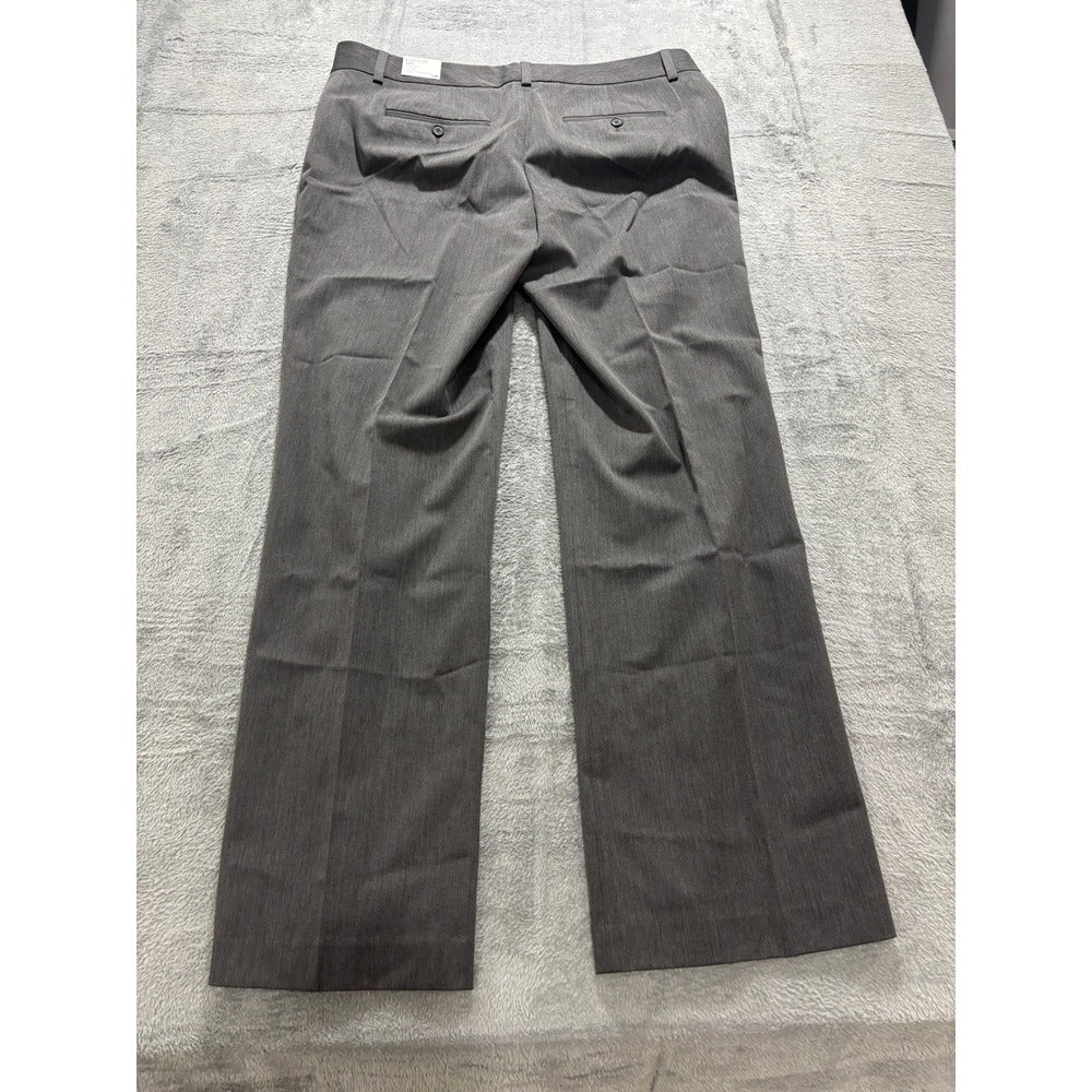 Express 14R Gray Editor Flare Leg Low Rise Pants Womens Professional Vintage