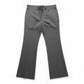 Express 14R Gray Editor Flare Leg Low Rise Pants Womens Professional Vintage