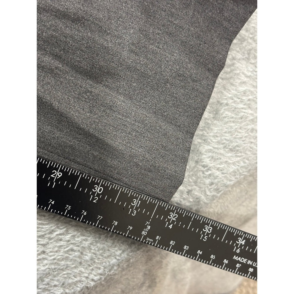 Express 14R Gray Editor Wide Waistband Flare Leg Pants Womens Trousers NWT