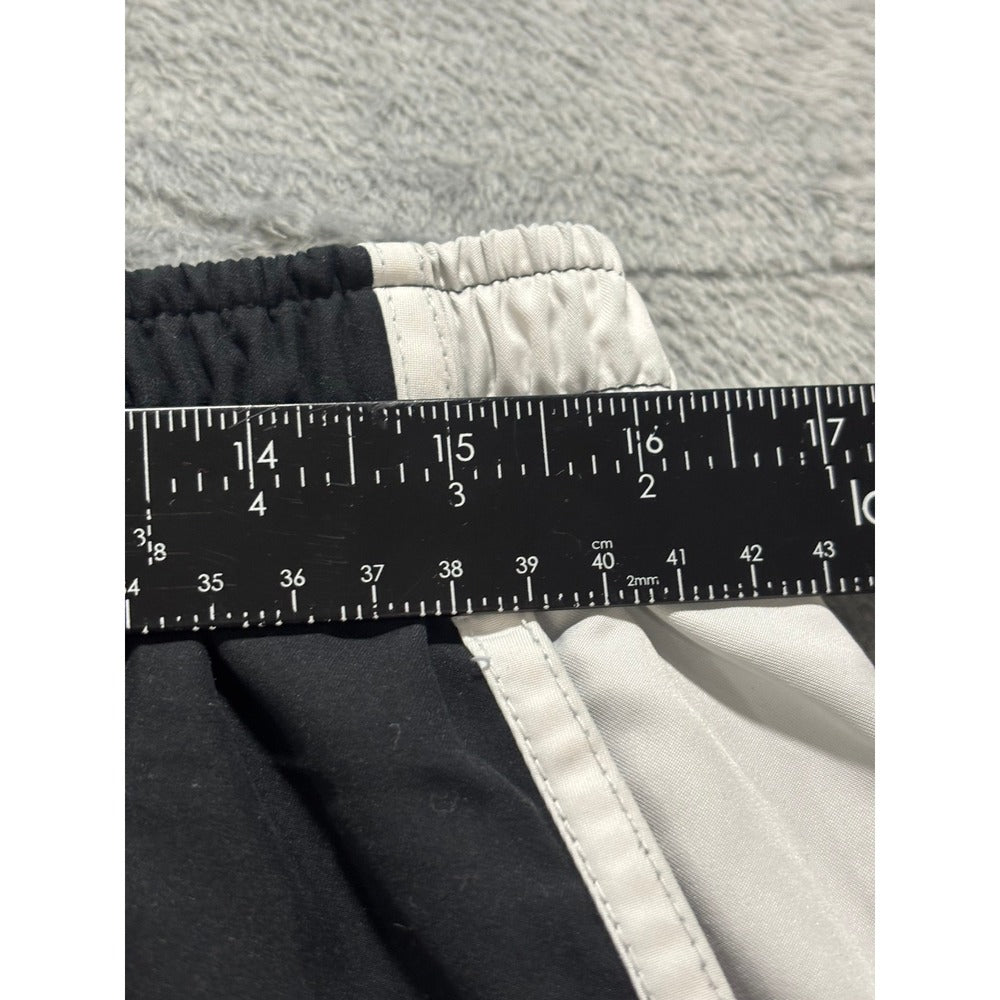 Nike XL Black White Track Pants Womens Athleisure Vintage Relaxed Fit