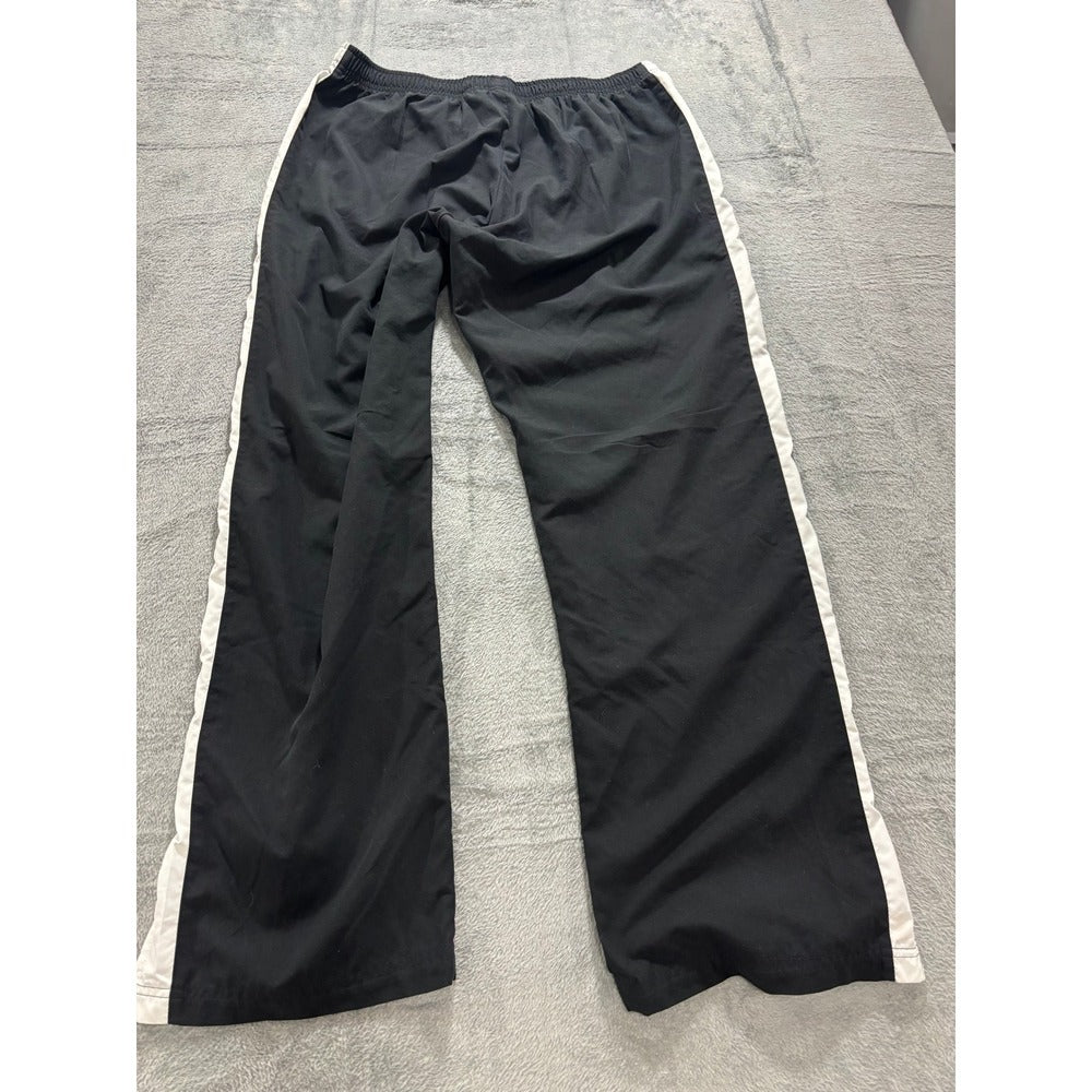Nike XL Black White Track Pants Womens Athleisure Vintage Relaxed Fit