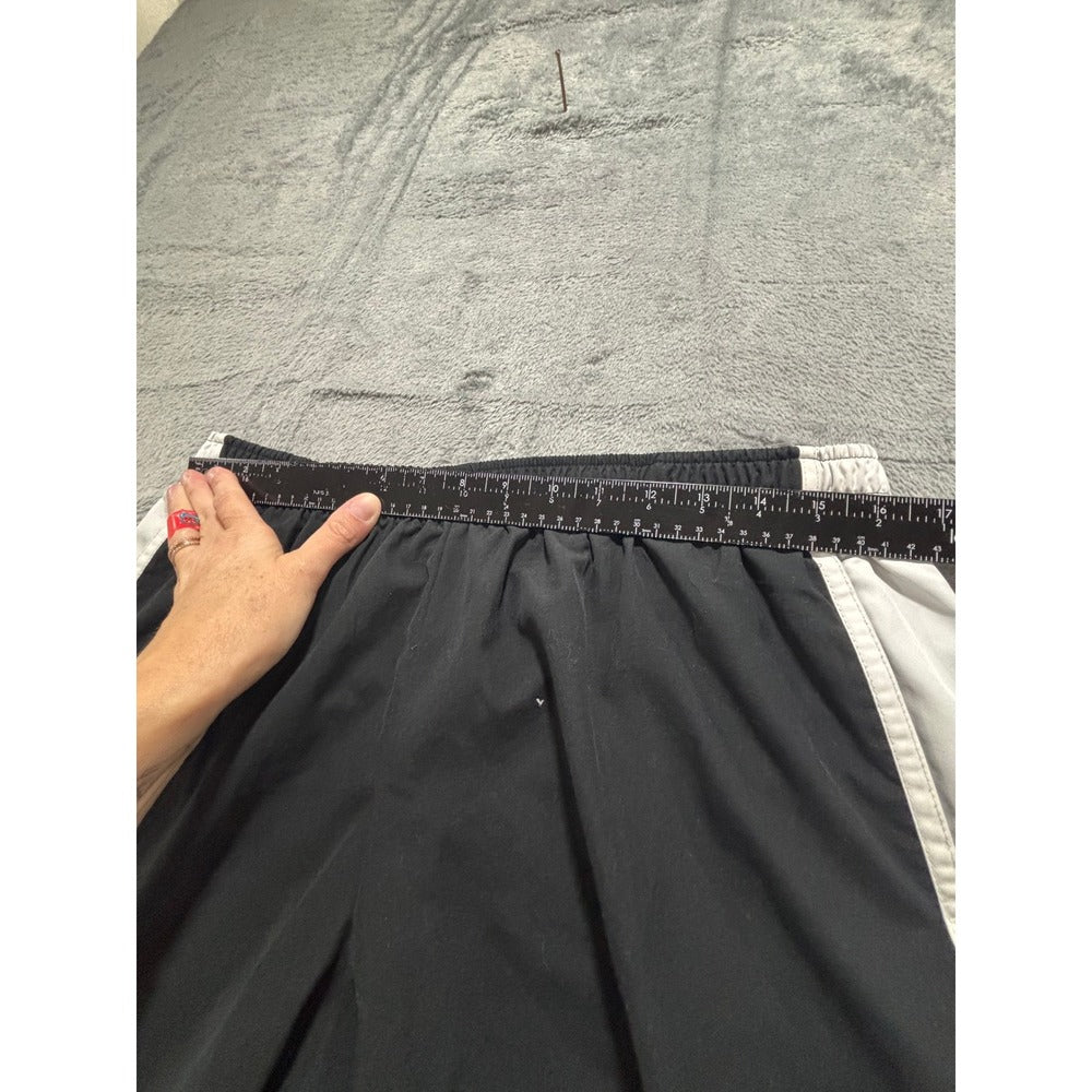 Nike XL Black White Track Pants Womens Athleisure Vintage Relaxed Fit