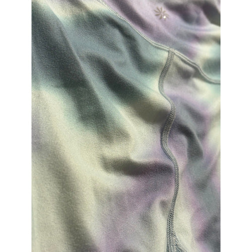 Athleta Girl Blue Purple Tie Dye Tights Size 16, photo 2 of 13