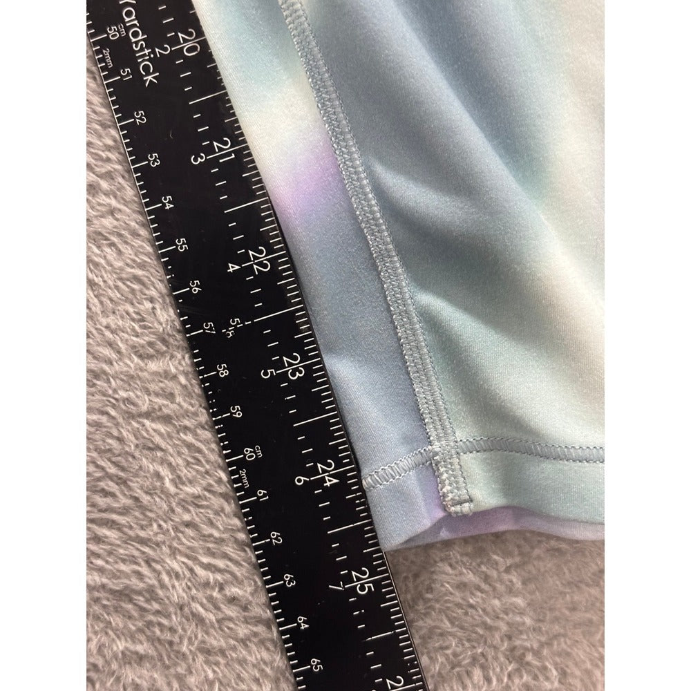 Athleta Girl XXL/16 Blue Purple Tie Dye Ultra High Rise Chit Chat 7/8 Tight