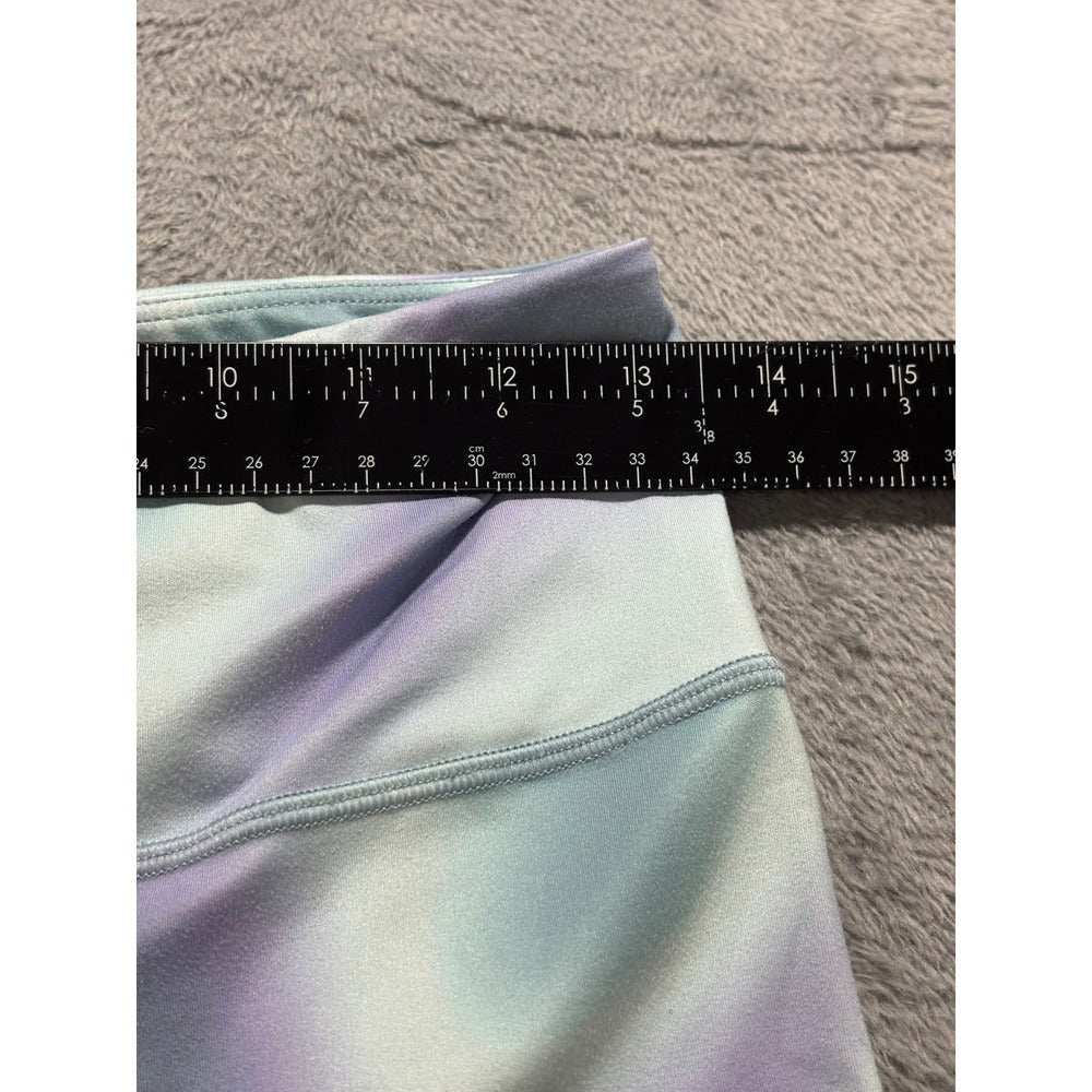 Athleta Girl XXL/16 Blue Purple Tie Dye Ultra High Rise Chit Chat 7/8 Tight