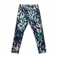 Old Navy Active Womens L Plus Blue Green Go-Dry Leggings Athleisure Casual