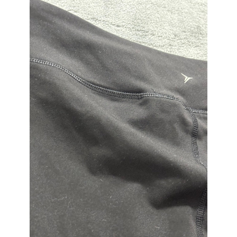 Old Navy Active XXL Black Womens Go-Dry Biker Shorts Athleisure Casual