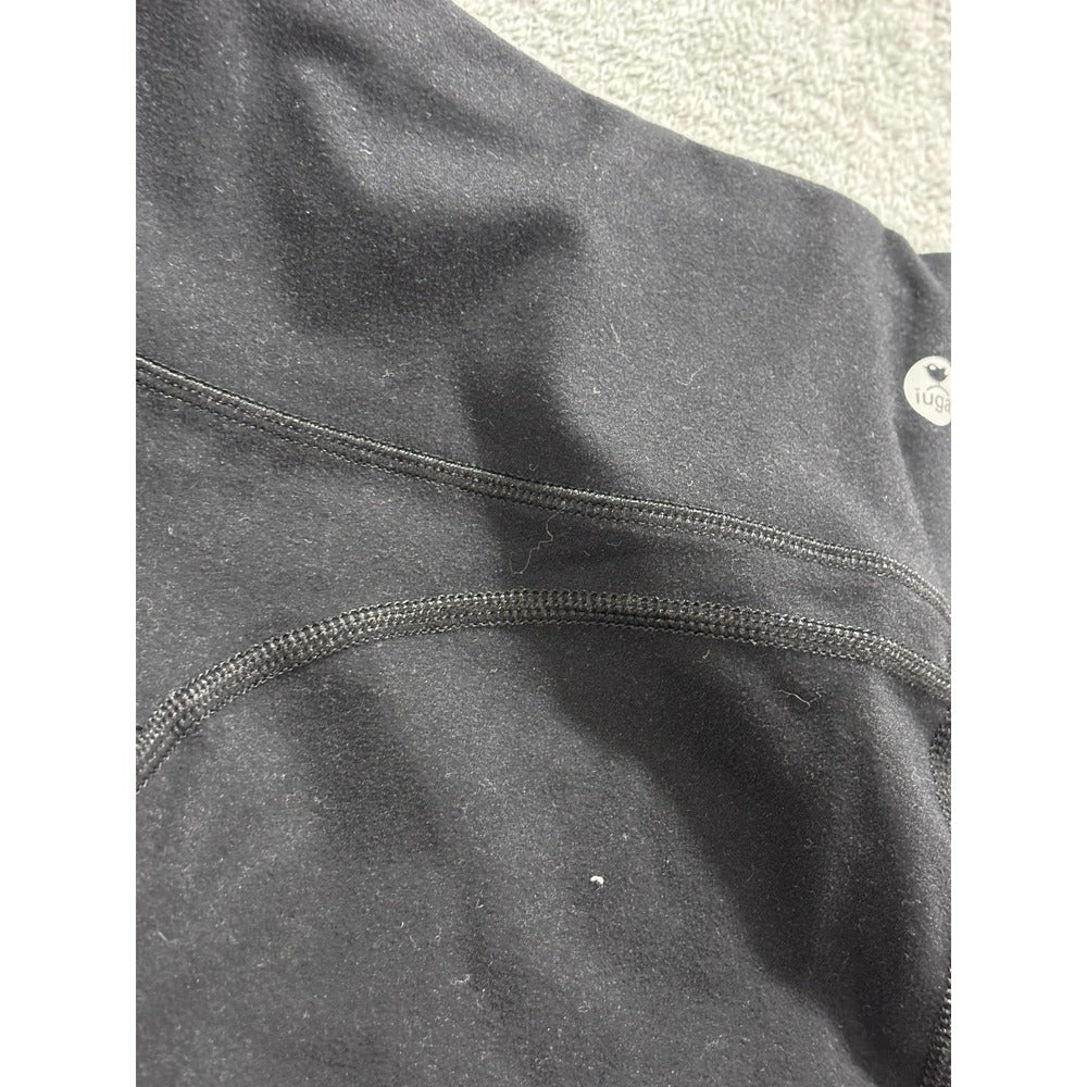 IUGA XXL Black Womens Biker Shorts High Rise Pockets Athleisure Yoga
