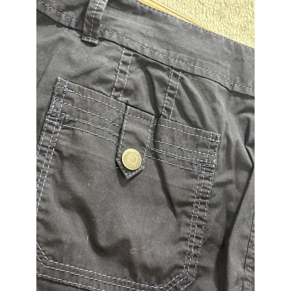 Ann Taylor LOFT 12 Navy Blue Cargo Mini Skirt Womens Casual Utility