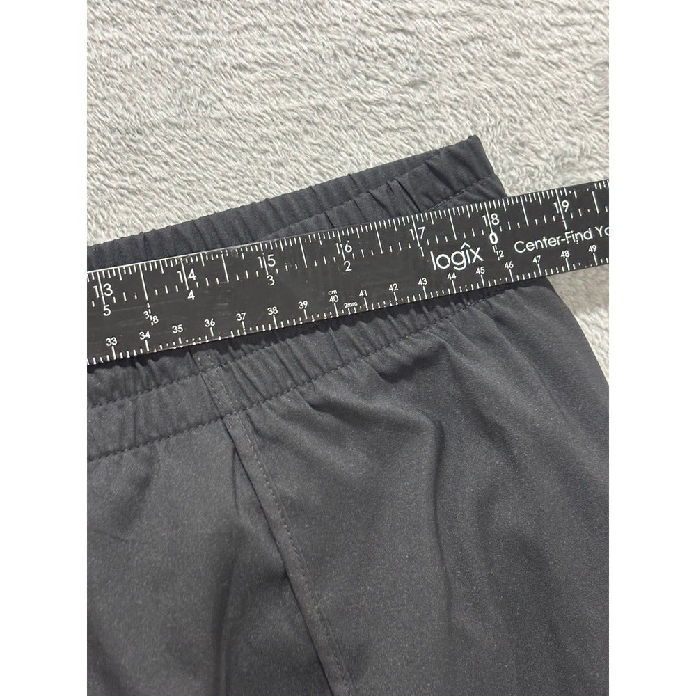 Athleta Mesh Racer Run Short 4in Womens 1X Black Running Athletic