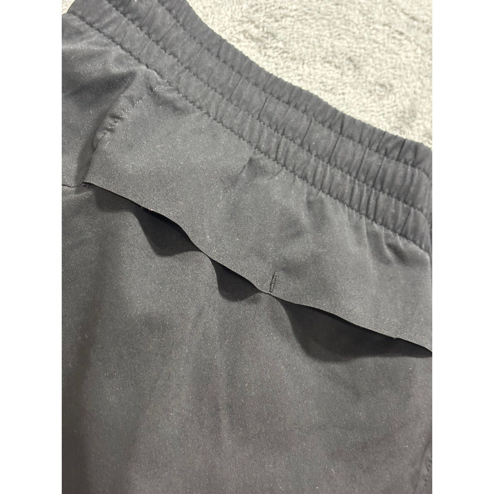 Athleta Mesh Racer Run Short 4in Womens 1X Black Running Athletic