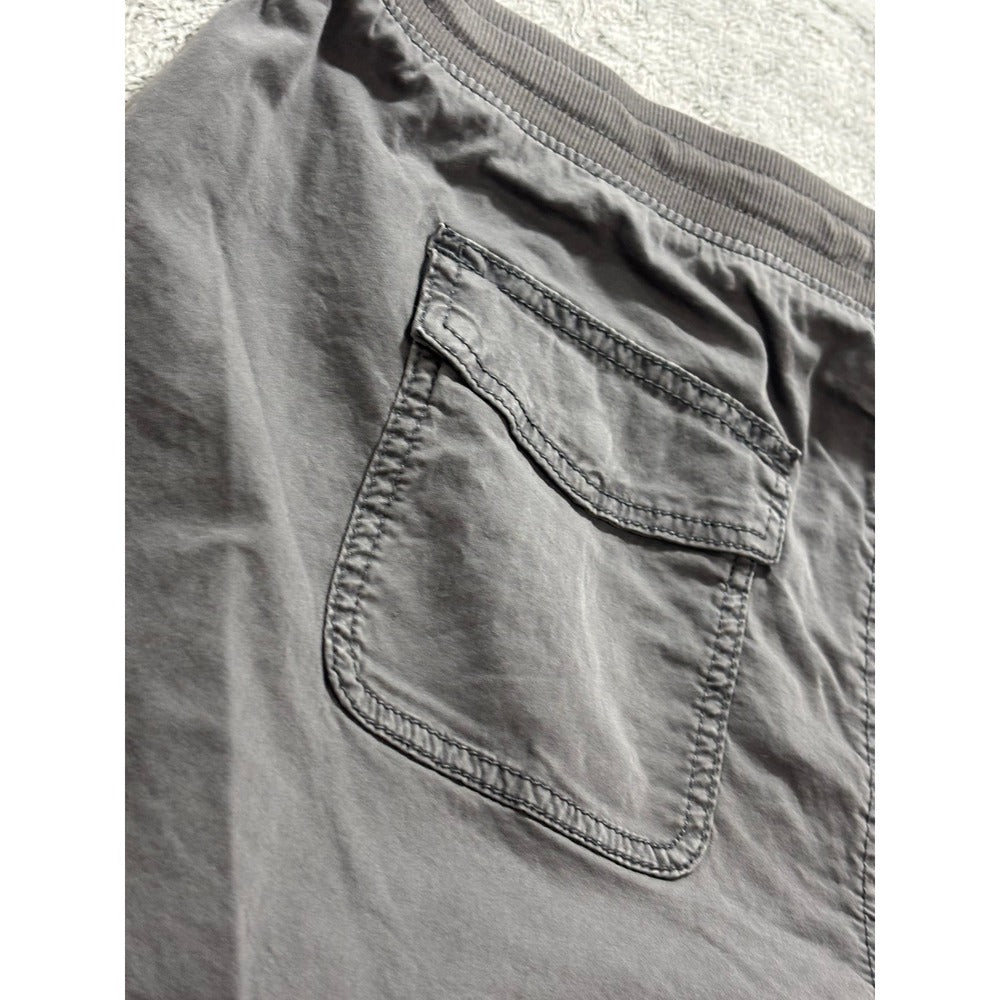 Sonoma Womens 16 Gray Casual Cargo Shorts Coastal Athleisure Summer Utility