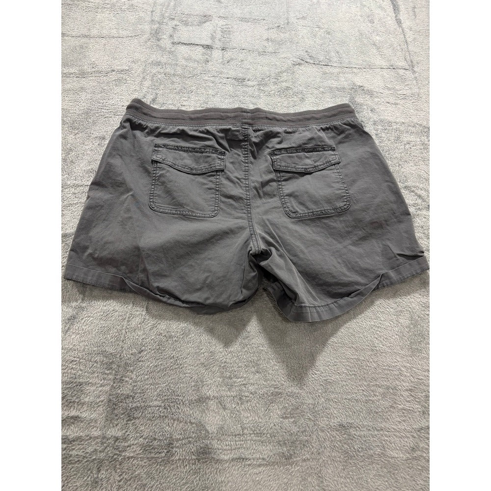 Sonoma Womens 16 Gray Casual Cargo Shorts Coastal Athleisure Summer Utility