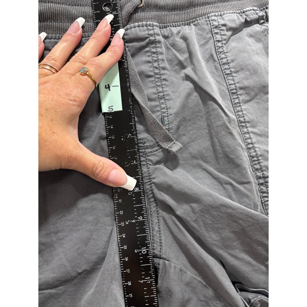 Sonoma Womens 16 Gray Casual Cargo Shorts Coastal Athleisure Summer Utility
