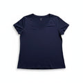 GAP XXL Navy Blue V-Neck Short Sleeve T-Shirt Womens Casual Essential Tunic