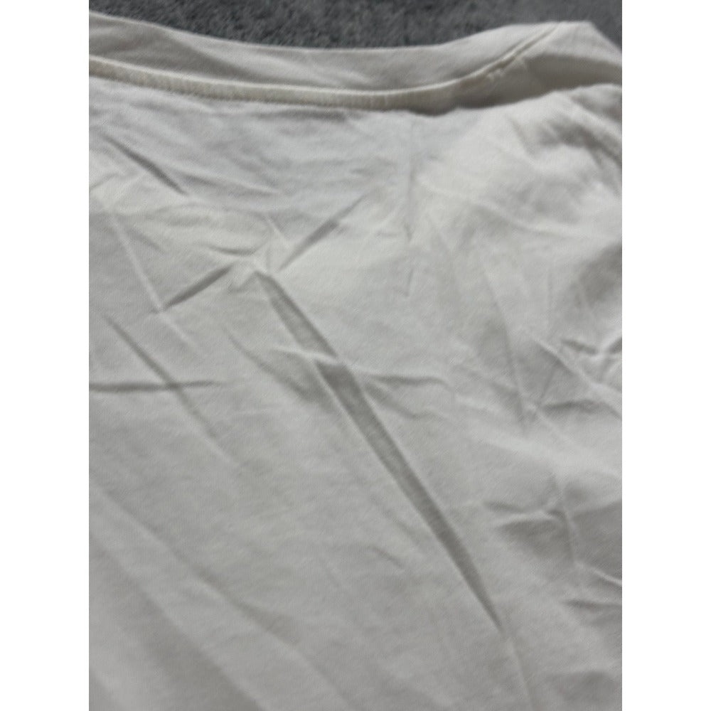 Old Navy XXL Tall Gray White T-Shirt Lot 2 Womens Casual Basic Everyday