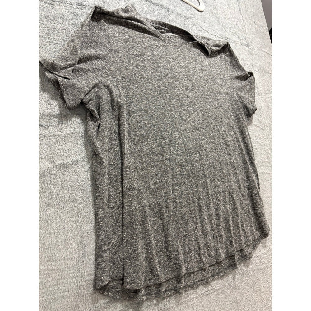 Old Navy XXL Tall Gray White T-Shirt Lot 2 Womens Casual Basic Everyday