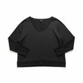 Banana Republic XXL Black Womens Dolman Sleeve Top Casual Cozy Relaxed Pullover