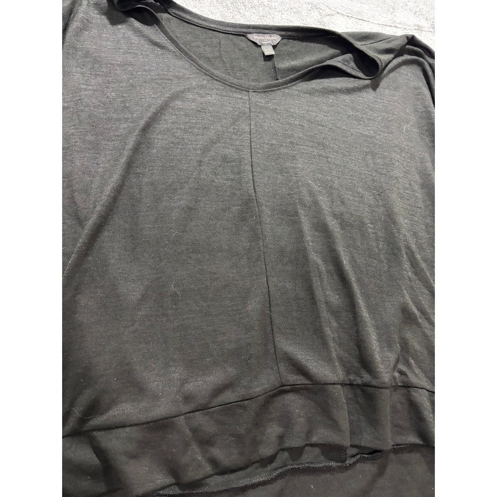 Banana Republic XXL Black Womens Dolman Sleeve Top Casual Cozy Relaxed Pullover