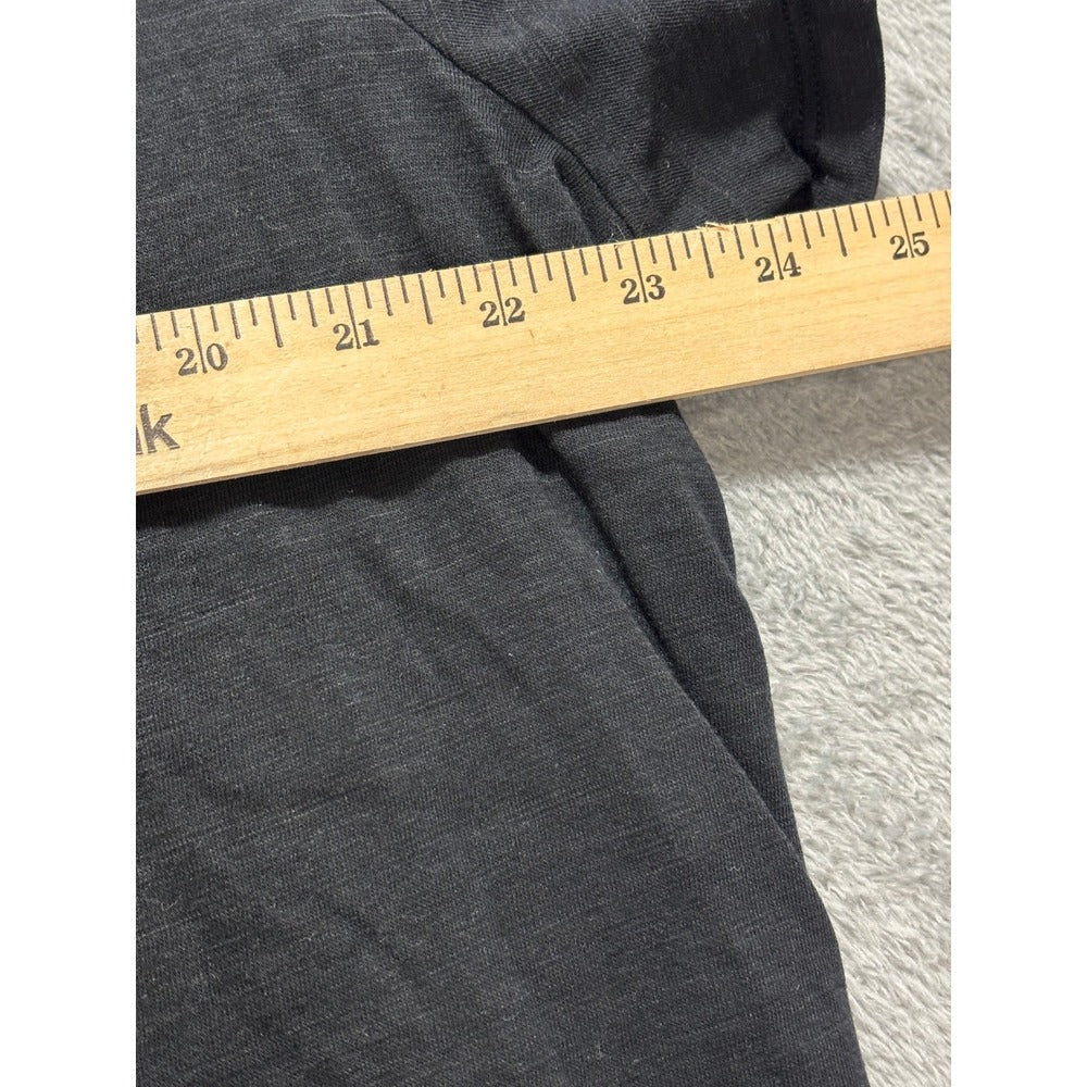 Banana Republic XXL Black Malibu Tee Womens V-Neck T-Shirt Casual Cozy