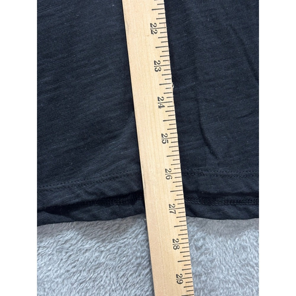 Banana Republic XXL Black Malibu Tee Womens V-Neck T-Shirt Casual Cozy